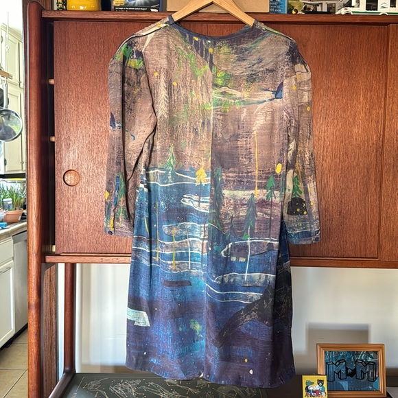 United Bamboo 3/4 sleeves knee-length soft silk dress (I’m 5’3”). - Picture 16 of 16